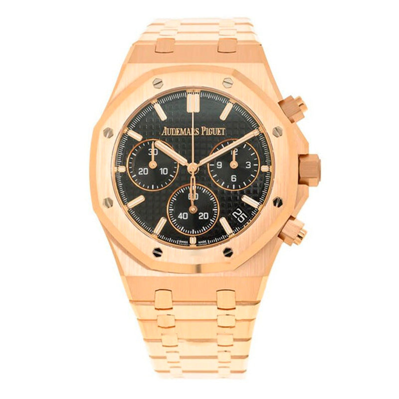 Relógio Royal Oak "50º Aniversário" Cronógrafo Automático Mostrador Preto 41 mm - Mercado de Luxo - O Maior E-Commerce de Bens, Produtos e Serviços de Luxo do Brasil.