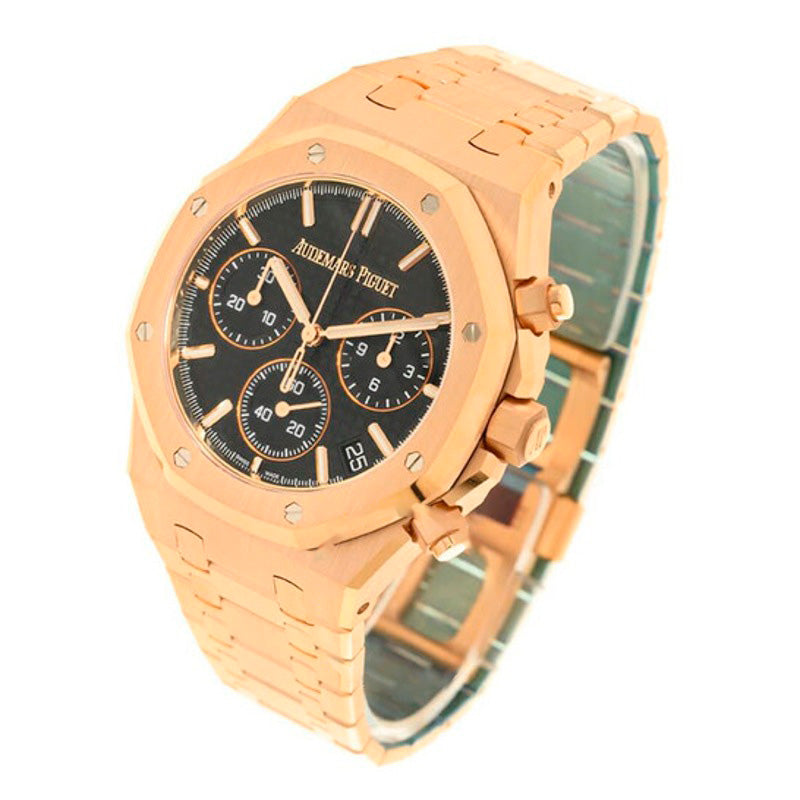 Relógio Royal Oak "50º Aniversário" Cronógrafo Automático Mostrador Preto 41 mm - Mercado de Luxo - O Maior E-Commerce de Bens, Produtos e Serviços de Luxo do Brasil.