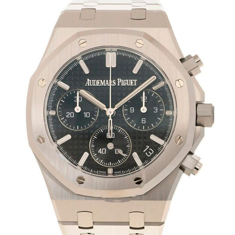 Relógio Royal Oak "50º Aniversário" Cronógrafo Automático Mostrador Preto 41 mm - Mercado de Luxo - O Maior E-Commerce de Bens, Produtos e Serviços de Luxo do Brasil.