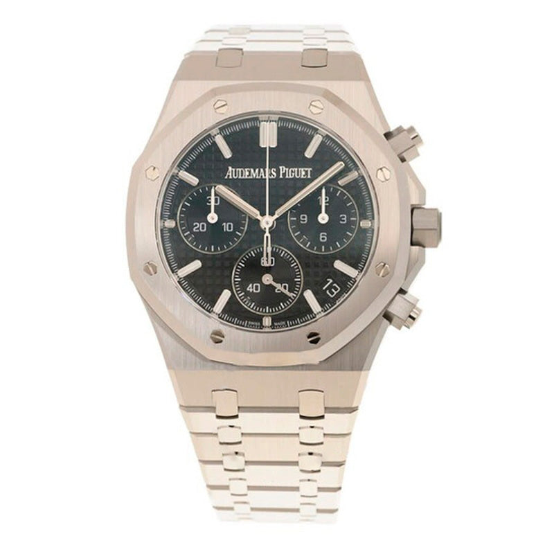 Relógio Royal Oak "50º Aniversário" Cronógrafo Automático Mostrador Preto 41 mm - Mercado de Luxo - O Maior E-Commerce de Bens, Produtos e Serviços de Luxo do Brasil.