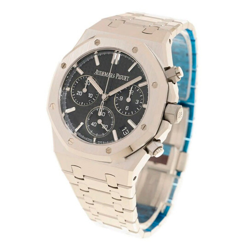 Relógio Royal Oak "50º Aniversário" Cronógrafo Automático Mostrador Preto 41 mm - Mercado de Luxo - O Maior E-Commerce de Bens, Produtos e Serviços de Luxo do Brasil.