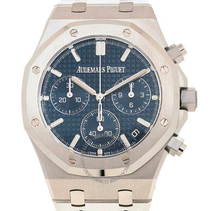 Relógio Royal Oak "50º Aniversário" Cronógrafo Automático Mostrador Azul  - Mercado de Luxo - O Maior E-Commerce de Bens, Produtos e Serviços de Luxo do Brasil.