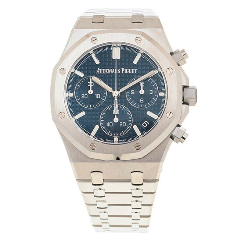 Relógio Royal Oak "50º Aniversário" Cronógrafo Automático Mostrador Azul  - Mercado de Luxo - O Maior E-Commerce de Bens, Produtos e Serviços de Luxo do Brasil.