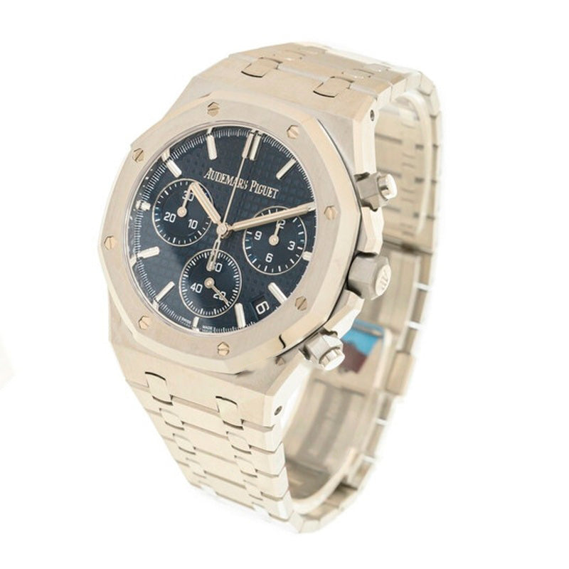 Relógio Royal Oak "50º Aniversário" Cronógrafo Automático Mostrador Azul  - Mercado de Luxo - O Maior E-Commerce de Bens, Produtos e Serviços de Luxo do Brasil.