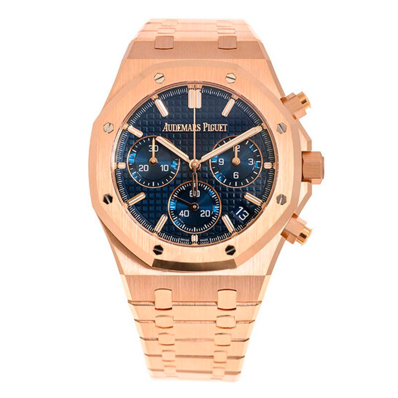 Relógio Royal Oak "50º Aniversário" Cronógrafo Automático Mostrador Azul 41 mm - Mercado de Luxo - O Maior E-Commerce de Bens, Produtos e Serviços de Luxo do Brasil.