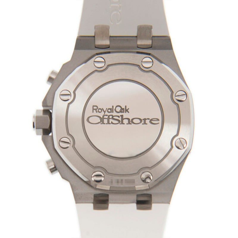 Relógio Royal Oak Offshore Cronógrafo Automático Diamante Mostrador Branco 37 mm - Mercado de Luxo - O Maior E-Commerce de Bens, Produtos e Serviços de Luxo do Brasil.
