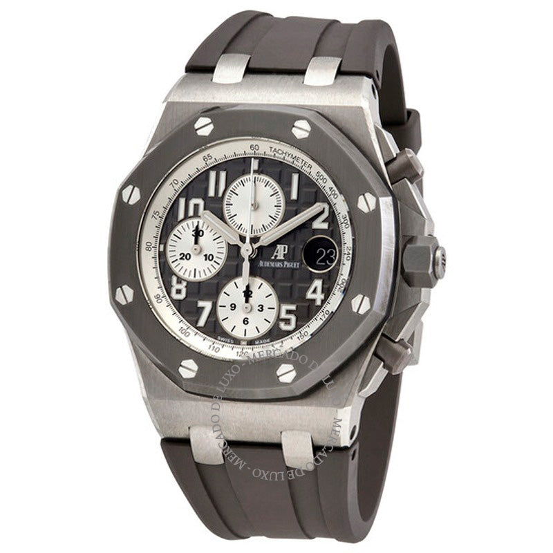 Relógio Royal Oak Offshore Chronograph "Ghost" Automático Mostrador Cinza 42 mm - Mercado de Luxo - O Maior E-Commerce de Bens, Produtos e Serviços de Luxo do Brasil.