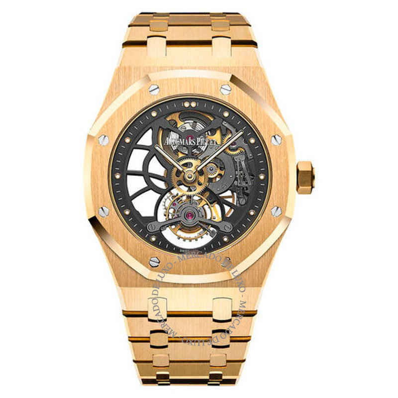 Relógio Royal Oak Tourbillon Extrafino Cinza Ardósia Mostrador Esqueleto  - Mercado de Luxo - O Maior E-Commerce de Bens, Produtos e Serviços de Luxo do Brasil.