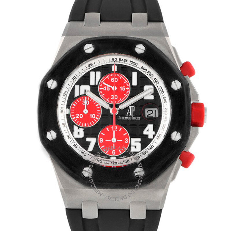 Relógio Royal Oak Offshore Tour Cronógrafo Automático Titânio 44 mm - Mercado de Luxo - O Maior E-Commerce de Bens, Produtos e Serviços de Luxo do Brasil.
