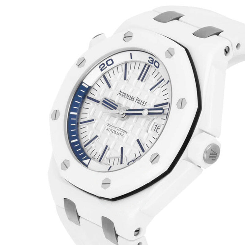 Relógio Royal Oak Offshore Diver Light Mostrador prateado Automático 42 mm - Mercado de Luxo - O Maior E-Commerce de Bens, Produtos e Serviços de Luxo do Brasil.