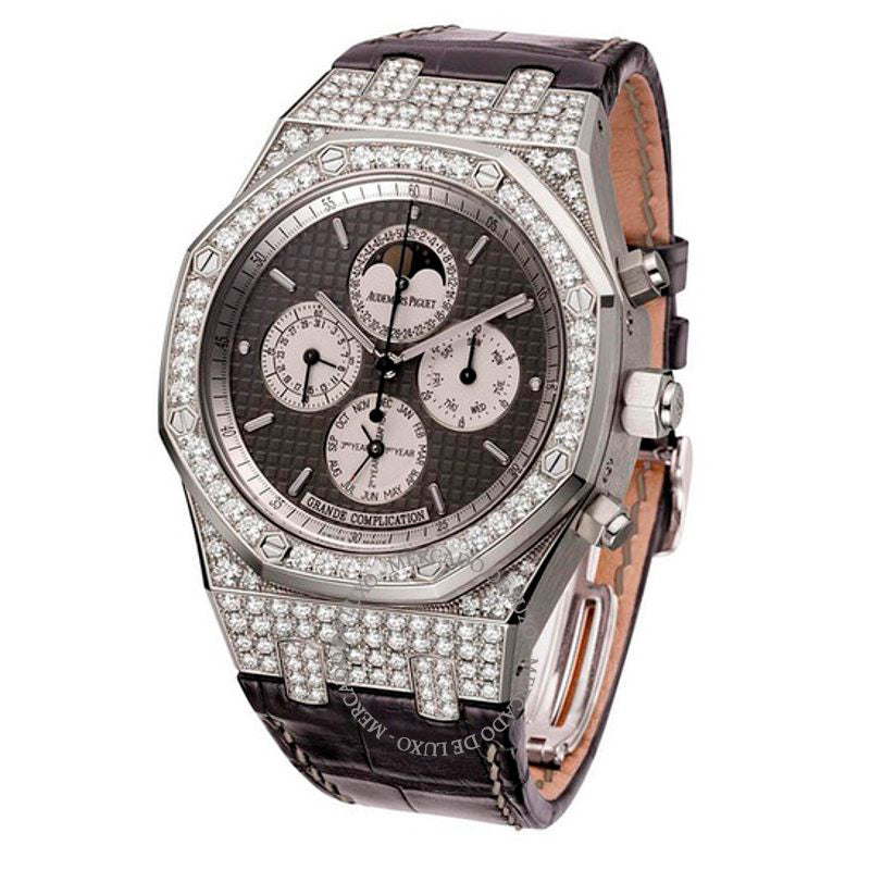 Relógio Royal Oak Grande Complicação Diamante e Ouro Branco 44 mm - Mercado de Luxo - O Maior E-Commerce de Bens, Produtos e Serviços de Luxo do Brasil.
