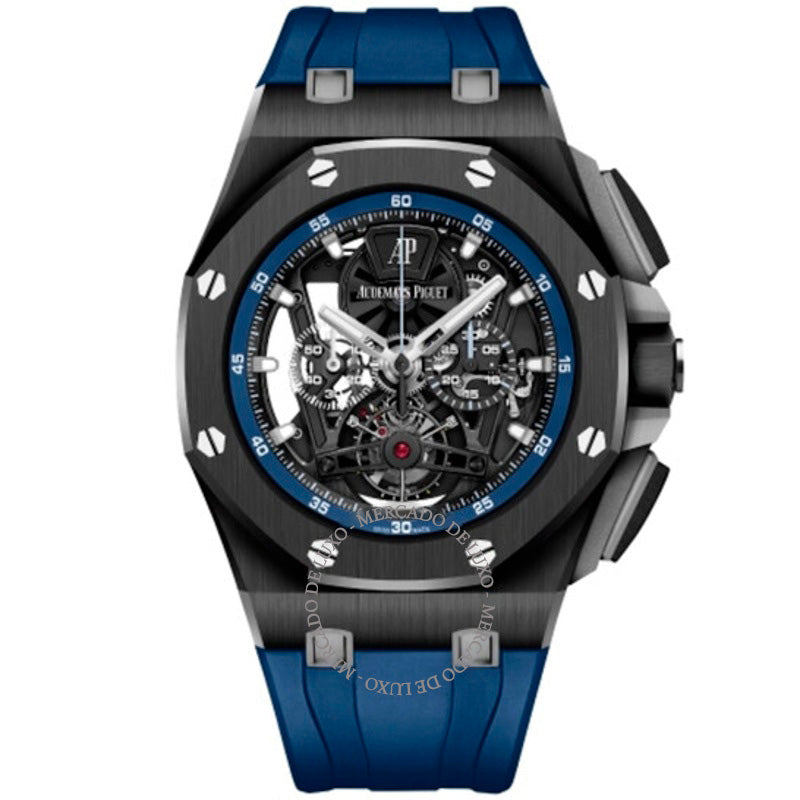 Relógio Royal Oak Offshore Tourbillon Cronógrafo Corda Manual  - Mercado de Luxo - O Maior E-Commerce de Bens, Produtos e Serviços de Luxo do Brasil.