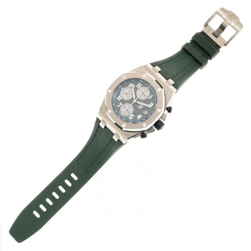 Relógio Royal Oak Offshore Cronógrafo Automático Mostrador Verde 43 mm - Mercado de Luxo - O Maior E-Commerce de Bens, Produtos e Serviços de Luxo do Brasil.