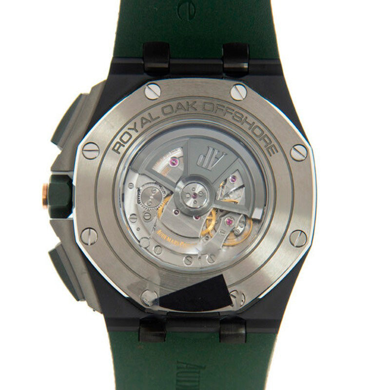 Relógio Royal Oak Offshore Cronógrafo Automático Mostrador Verde 44 mm - Mercado de Luxo - O Maior E-Commerce de Bens, Produtos e Serviços de Luxo do Brasil.