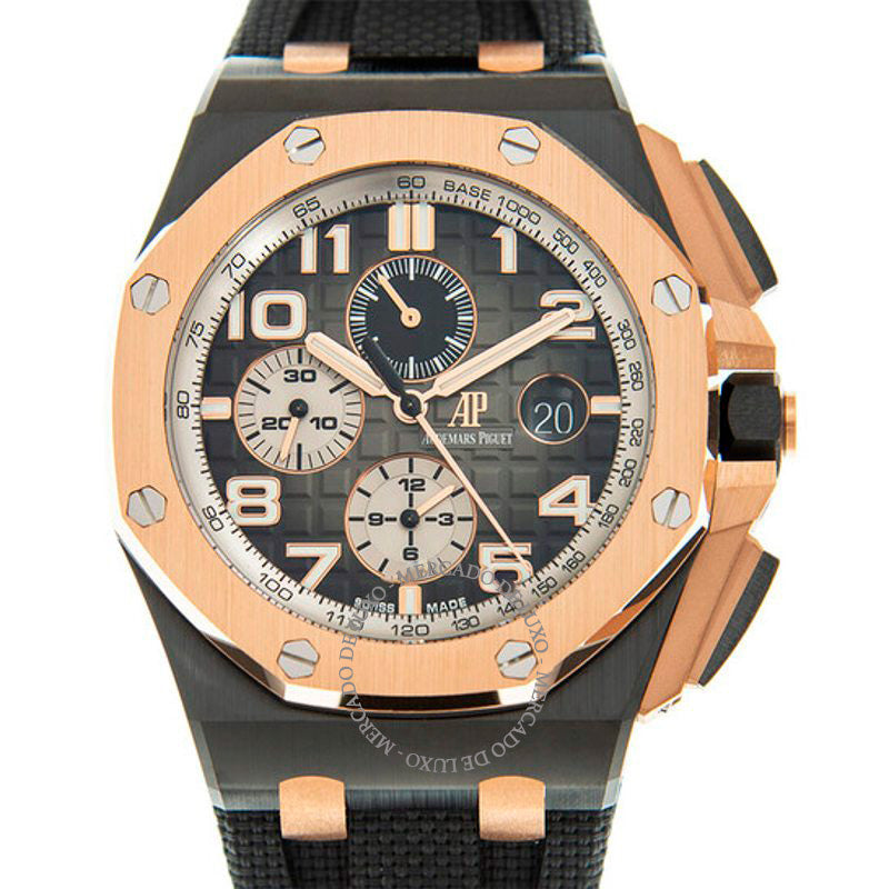 Relógio Royal Oak Offshore Cronógrafo Automático Mostrador Preto 44 mm - Mercado de Luxo - O Maior E-Commerce de Bens, Produtos e Serviços de Luxo do Brasil.