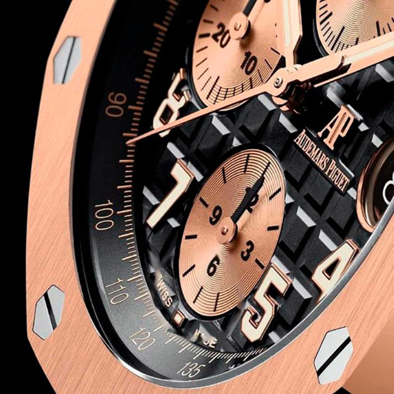 Relógio Royal Oak Offshore Cronógrafo Automático Mostrador Preto 42 mm - Mercado de Luxo - O Maior E-Commerce de Bens, Produtos e Serviços de Luxo do Brasil.