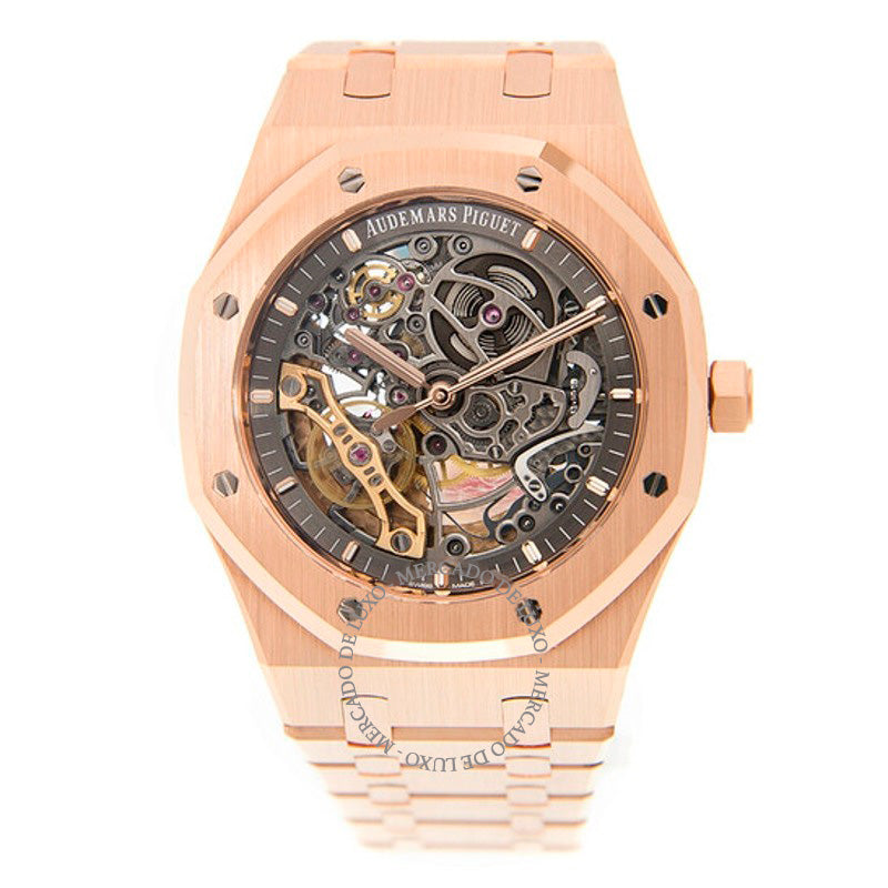Relógio Royal Oak Double Balance Wheel Openworked Automático 41 mm - Mercado de Luxo - O Maior E-Commerce de Bens, Produtos e Serviços de Luxo do Brasil.
