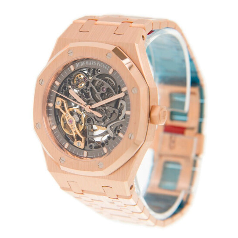 Relógio Royal Oak Double Balance Wheel Openworked Automático 41 mm - Mercado de Luxo - O Maior E-Commerce de Bens, Produtos e Serviços de Luxo do Brasil.