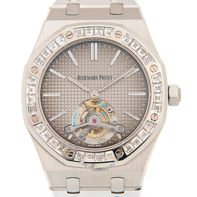 Relógio Royal Oak Tourbillon Extrafino Mostrador Cinza Fumê  - Mercado de Luxo - O Maior E-Commerce de Bens, Produtos e Serviços de Luxo do Brasil.