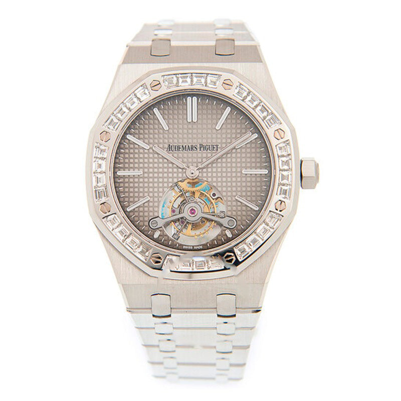 Relógio Royal Oak Tourbillon Extrafino Mostrador Cinza Fumê  - Mercado de Luxo - O Maior E-Commerce de Bens, Produtos e Serviços de Luxo do Brasil.