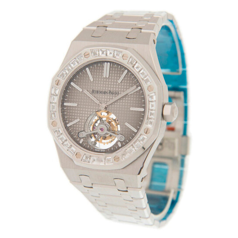 Relógio Royal Oak Tourbillon Extrafino Mostrador Cinza Fumê  - Mercado de Luxo - O Maior E-Commerce de Bens, Produtos e Serviços de Luxo do Brasil.
