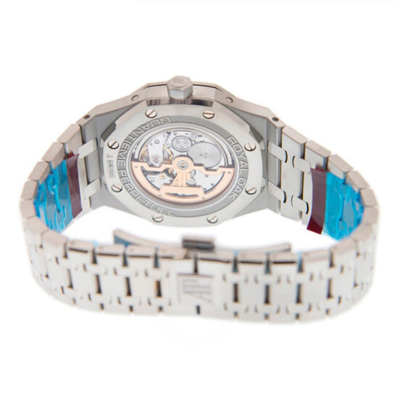 Relógio Royal Oak Prepetual Calendar Mostrador prateado Automático 41 mm - Mercado de Luxo - O Maior E-Commerce de Bens, Produtos e Serviços de Luxo do Brasil.