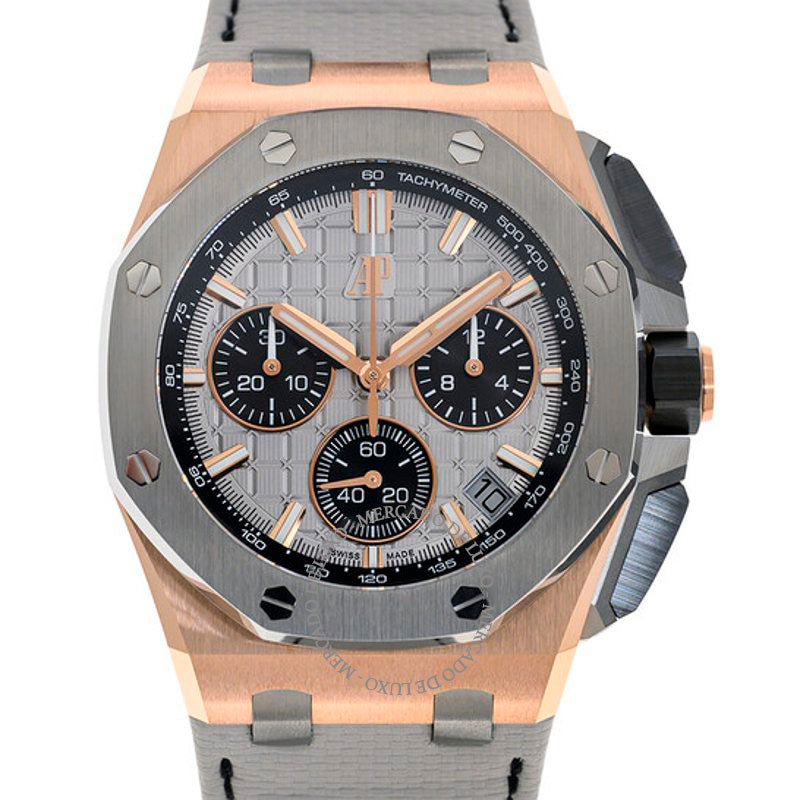 Relógio Royal Oak Offshore Cronógrafo Automático Mostrador Cinza 43 mm - Mercado de Luxo - O Maior E-Commerce de Bens, Produtos e Serviços de Luxo do Brasil.