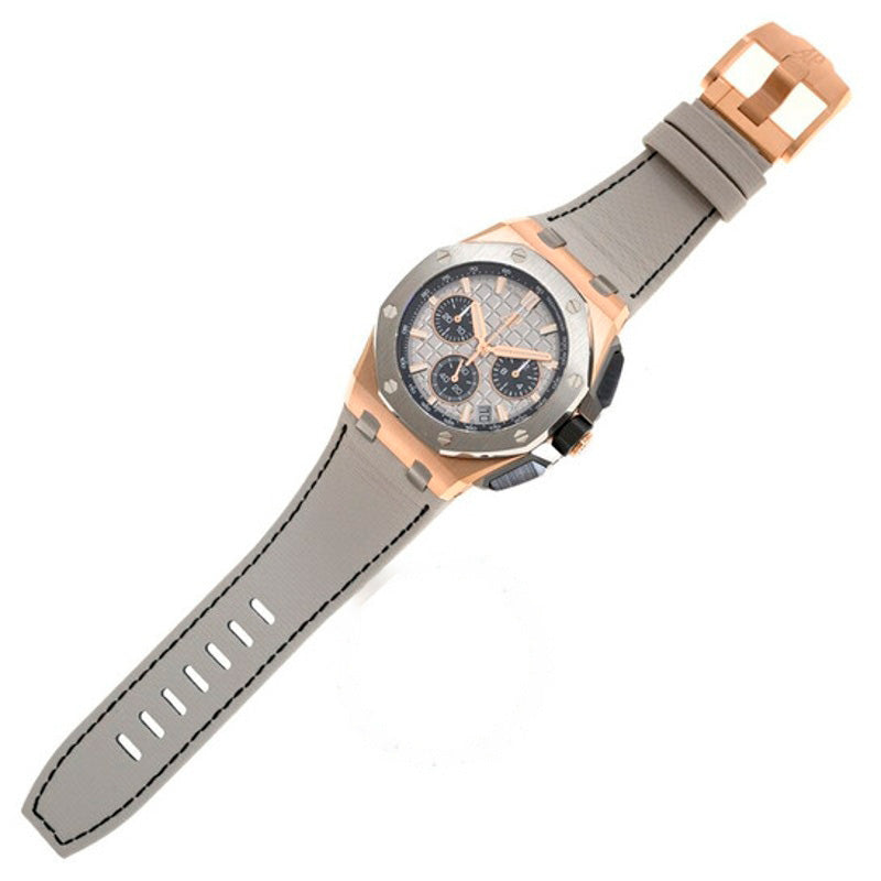 Relógio Royal Oak Offshore Cronógrafo Automático Mostrador Cinza 43 mm - Mercado de Luxo - O Maior E-Commerce de Bens, Produtos e Serviços de Luxo do Brasil.