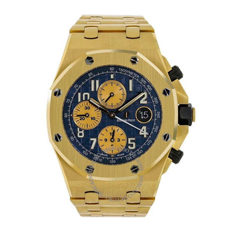 Relógio Royal Oak Offshore Cronógrafo Automático Mostrador Azul 42 mm - Mercado de Luxo - O Maior E-Commerce de Bens, Produtos e Serviços de Luxo do Brasil.