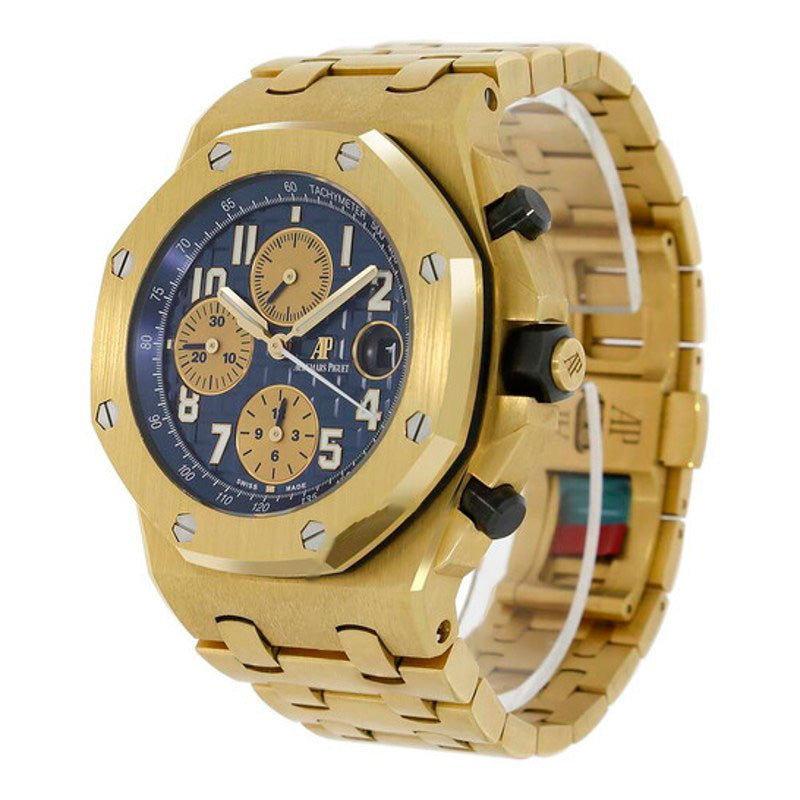 Relógio Royal Oak Offshore Cronógrafo Automático Mostrador Azul 42 mm - Mercado de Luxo - O Maior E-Commerce de Bens, Produtos e Serviços de Luxo do Brasil.