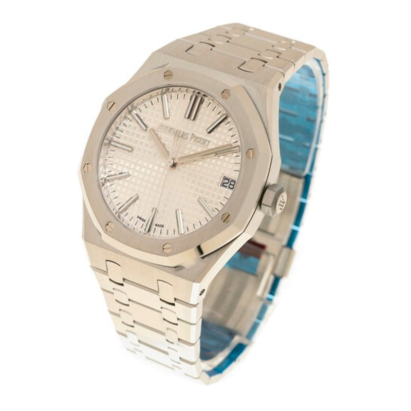 Relógio Royal Oak "50º Aniversário" Automático Mostrador Prateado 41 mm - Mercado de Luxo - O Maior E-Commerce de Bens, Produtos e Serviços de Luxo do Brasil.