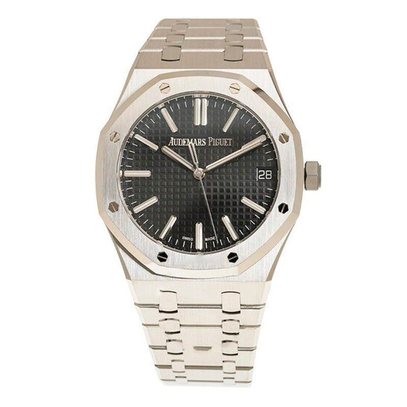 Relógio Royal Oak "50º Aniversário" Automático Mostrador Preto 41 mm - Mercado de Luxo - O Maior E-Commerce de Bens, Produtos e Serviços de Luxo do Brasil.