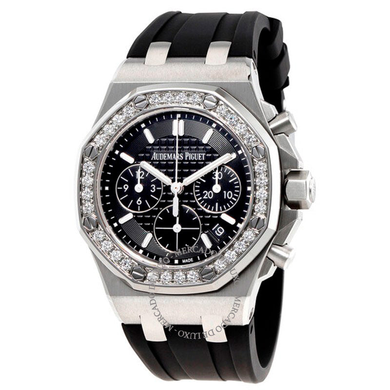 Relógio Royal Oak Offshore Cronógrafo Automático Diamante 37 mm - Mercado de Luxo - O Maior E-Commerce de Bens, Produtos e Serviços de Luxo do Brasil.