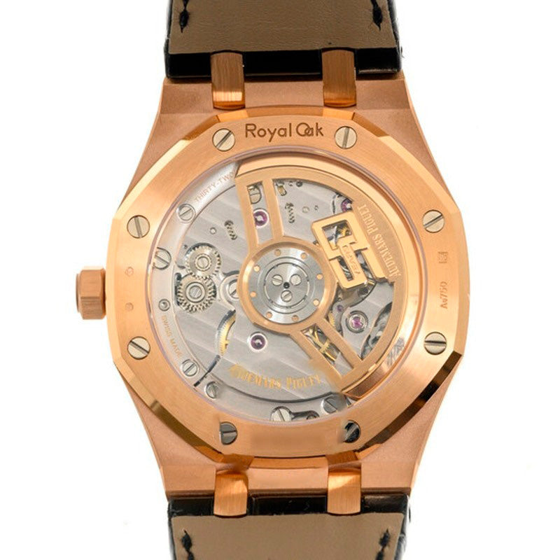 Relógio Royal Oak 50º Aniversário" Mostrador Preto Automático 41 mm - Mercado de Luxo - O Maior E-Commerce de Bens, Produtos e Serviços de Luxo do Brasil.
