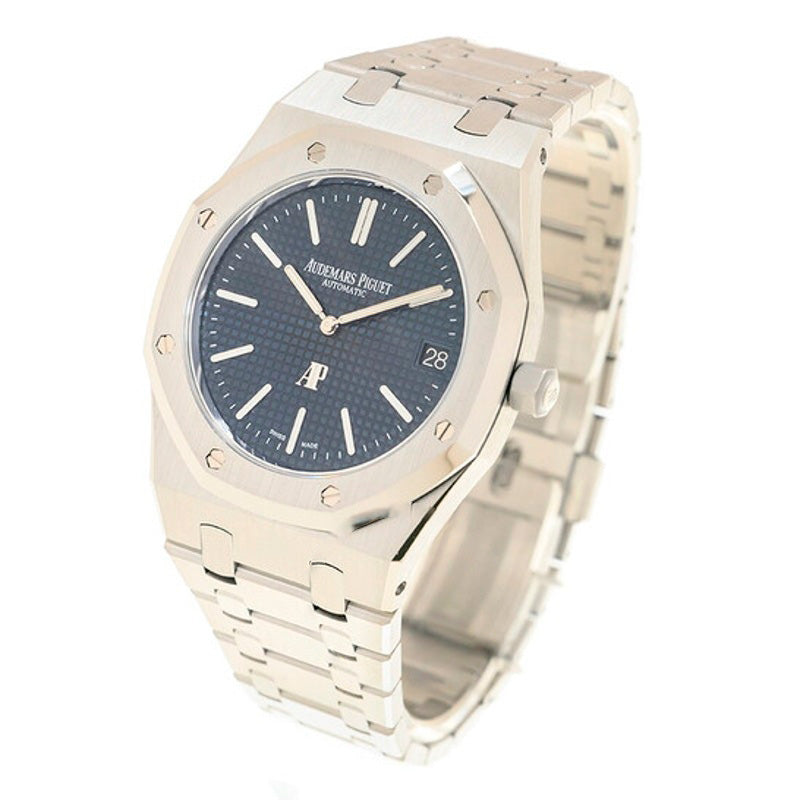 Relógio Royal Oak Jumbo Extra Fino Automático Mostrador Azul 39 mm - Mercado de Luxo - O Maior E-Commerce de Bens, Produtos e Serviços de Luxo do Brasil.