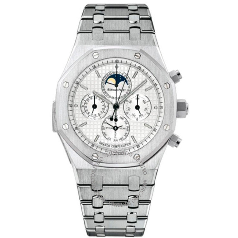 Relógio Royal Oak Grande Complication Ouro Branco 18 K 44 mm - Mercado de Luxo - O Maior E-Commerce de Bens, Produtos e Serviços de Luxo do Brasil.