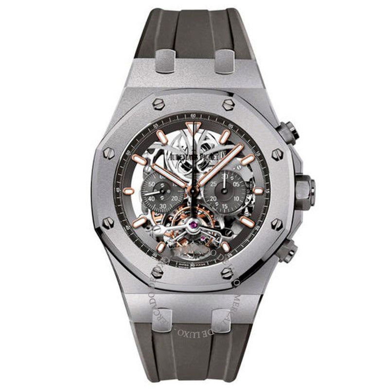 Relógio Royal Oak Tourbillon Cinza Ardósia Mostrador Esqueleto 44 mm - Mercado de Luxo - O Maior E-Commerce de Bens, Produtos e Serviços de Luxo do Brasil.
