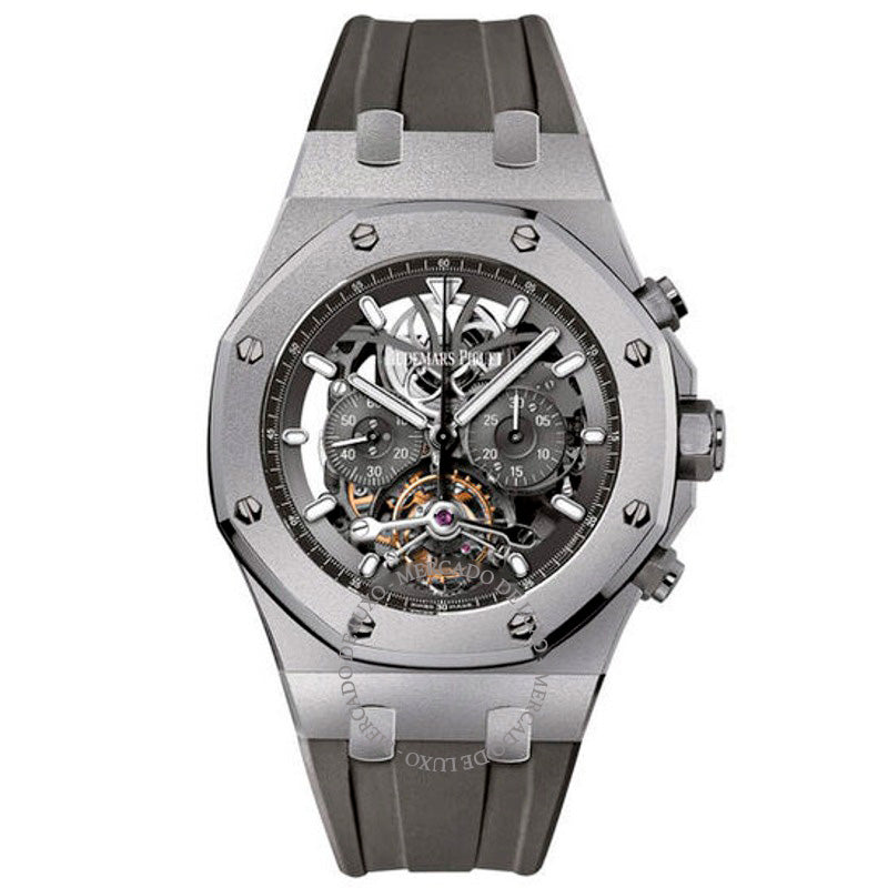Relógio Royal Oak Tourbillon Cinza Ardósia Mostrador Esqueleto  - Mercado de Luxo - O Maior E-Commerce de Bens, Produtos e Serviços de Luxo do Brasil.