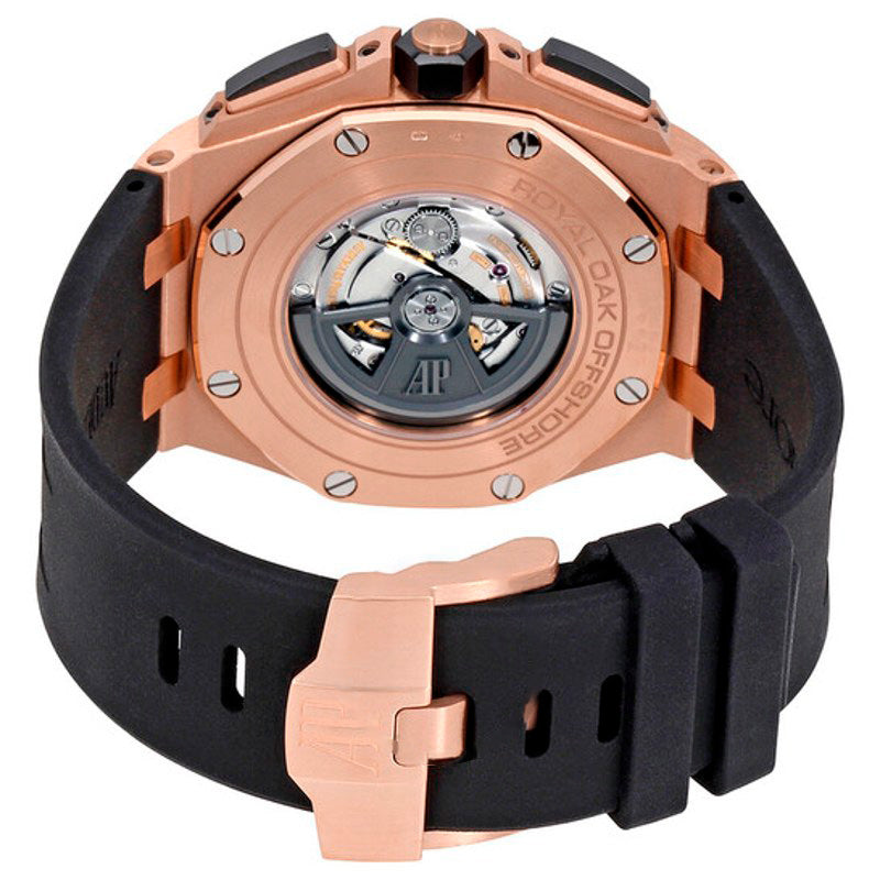 Relógio Royal Oak Offshore Preto Mega Tapisserie Dial 44 mm - Mercado de Luxo - O Maior E-Commerce de Bens, Produtos e Serviços de Luxo do Brasil.