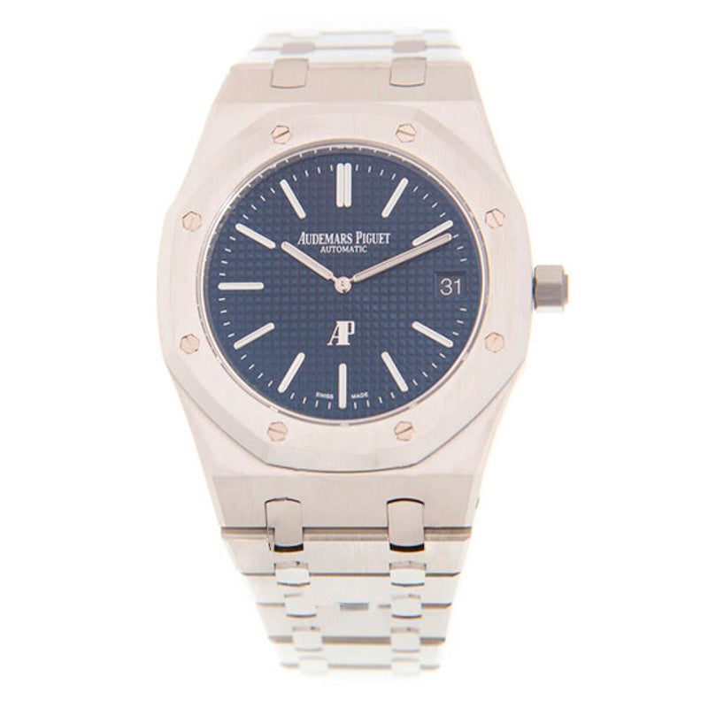 Relógio Royal Oak Automático Mostrador Azul Aço Inoxidável  - Mercado de Luxo - O Maior E-Commerce de Bens, Produtos e Serviços de Luxo do Brasil.
