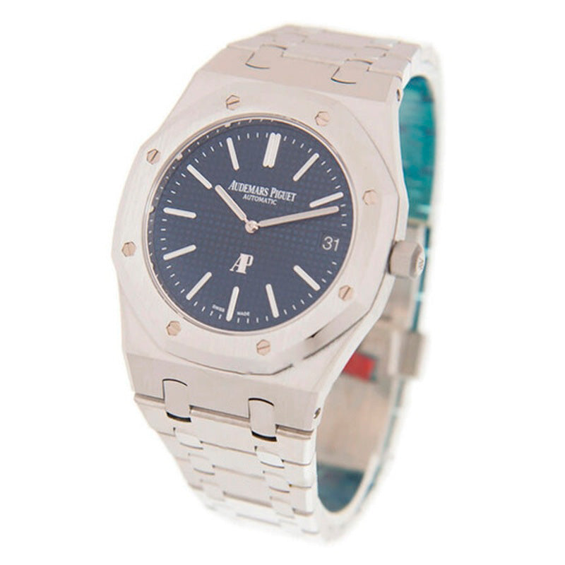 Relógio Royal Oak Automático Mostrador Azul Aço Inoxidável  - Mercado de Luxo - O Maior E-Commerce de Bens, Produtos e Serviços de Luxo do Brasil.