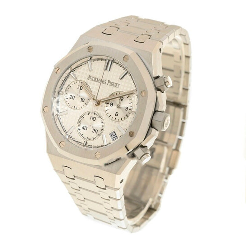 Relógio Royal Oak Cronógrafo Automático Mostrador Prateado 41 mm - Mercado de Luxo - O Maior E-Commerce de Bens, Produtos e Serviços de Luxo do Brasil.
