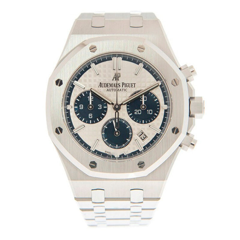 Relógio Royal Oak Cronógrafo Automático Mostrador Prateado 38 mm - Mercado de Luxo - O Maior E-Commerce de Bens, Produtos e Serviços de Luxo do Brasil.