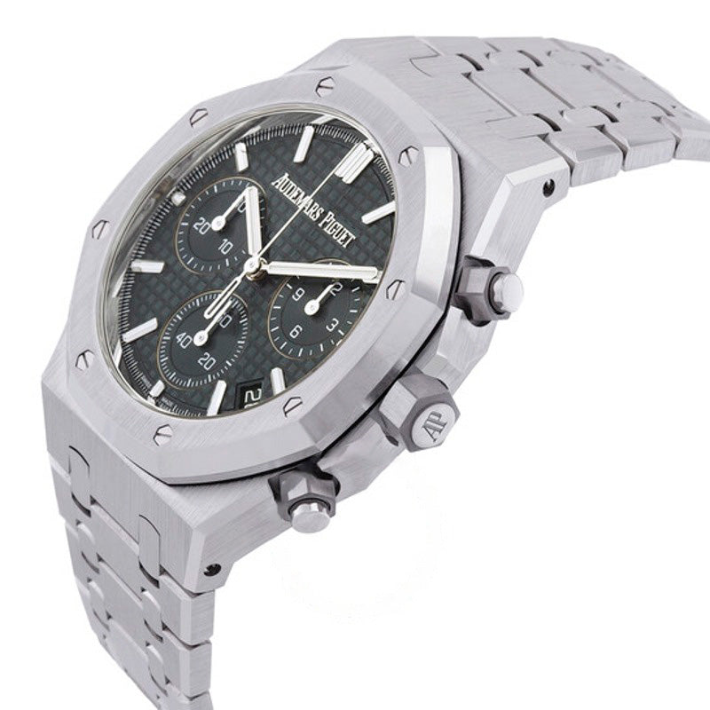 Relógio Royal Oak Cronógrafo Automático Mostrador Verde  - Mercado de Luxo - O Maior E-Commerce de Bens, Produtos e Serviços de Luxo do Brasil.