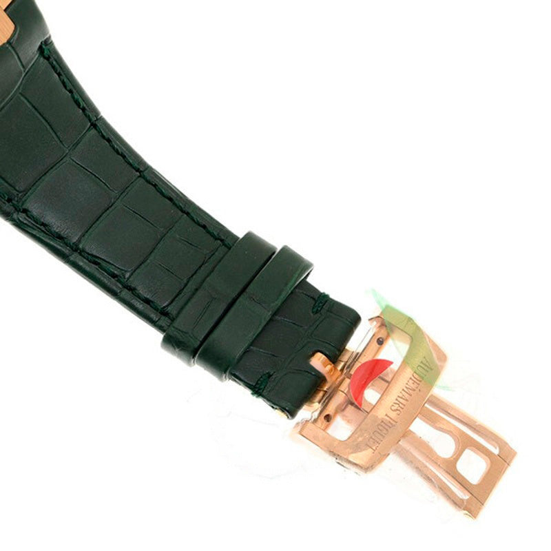 Relógio Royal Oak Cronógrafo Automático Mostrador Verde 41 mm - Mercado de Luxo - O Maior E-Commerce de Bens, Produtos e Serviços de Luxo do Brasil.