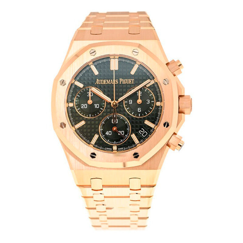 Relógio Royal Oak Cronógrafo Automático Mostrador Verde 41 mm - Mercado de Luxo - O Maior E-Commerce de Bens, Produtos e Serviços de Luxo do Brasil.