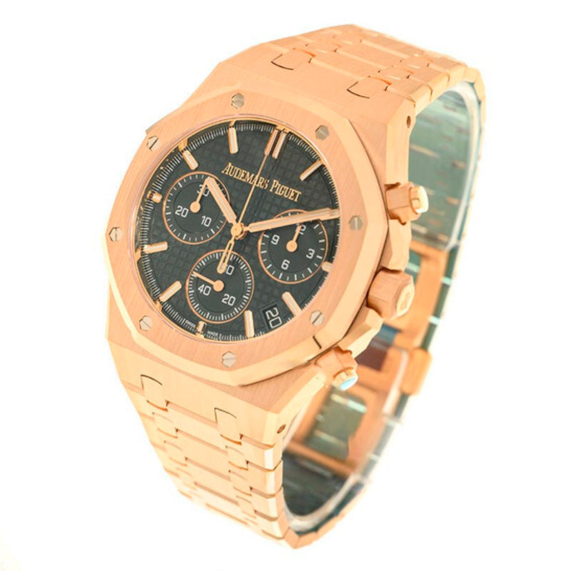 Relógio Royal Oak Cronógrafo Automático Mostrador Verde 41 mm - Mercado de Luxo - O Maior E-Commerce de Bens, Produtos e Serviços de Luxo do Brasil.