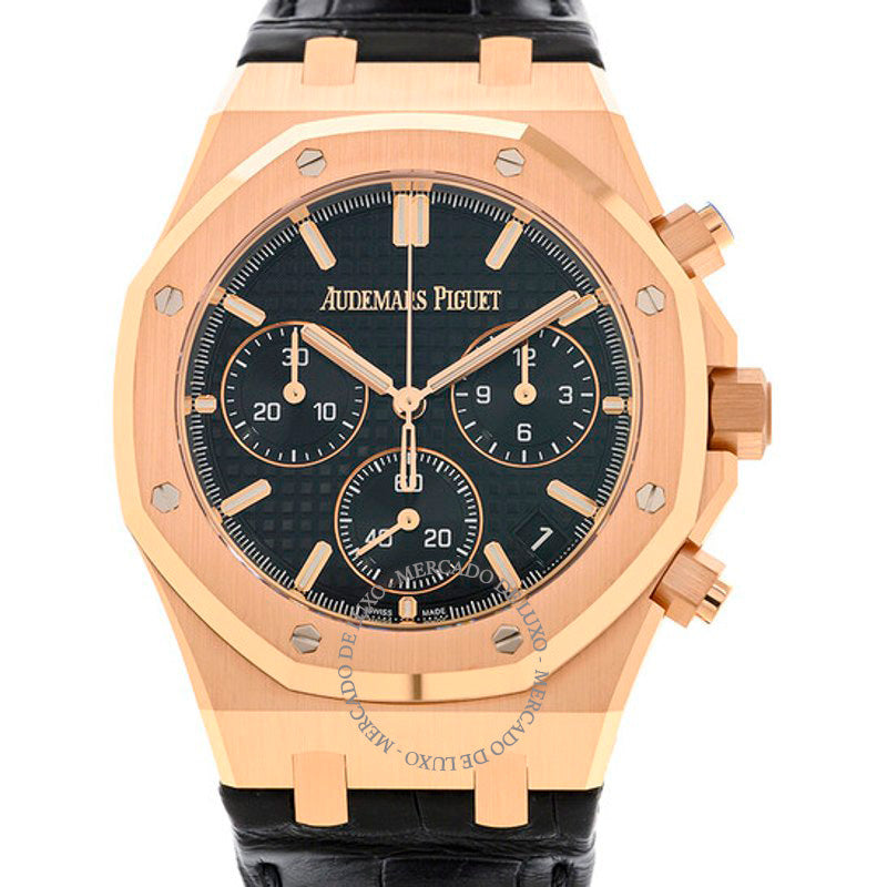 Relógio Royal Oak Cronógrafo Automático Mostrador Preto 41 mm - Mercado de Luxo - O Maior E-Commerce de Bens, Produtos e Serviços de Luxo do Brasil.