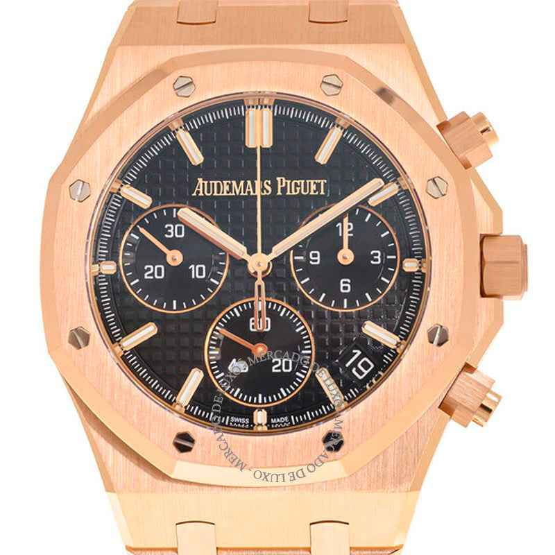 Relógio Royal Oak Cronógrafo Automático Mostrador Preto 41 mm - Mercado de Luxo - O Maior E-Commerce de Bens, Produtos e Serviços de Luxo do Brasil.