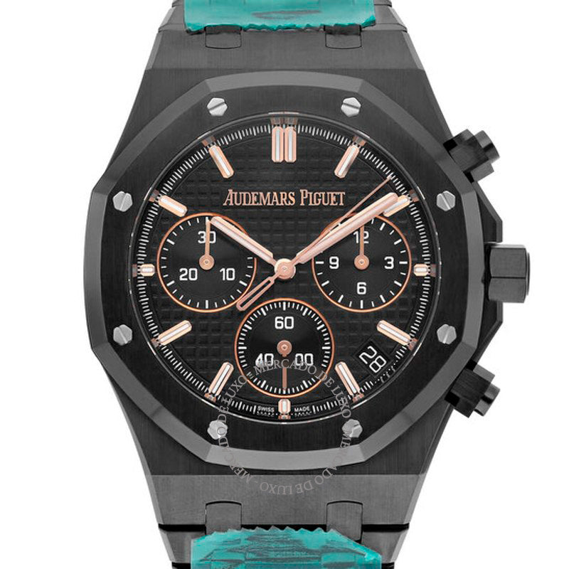 Relógio Royal Oak Cronógrafo Automático Mostrador Preto 41 mm - Mercado de Luxo - O Maior E-Commerce de Bens, Produtos e Serviços de Luxo do Brasil.